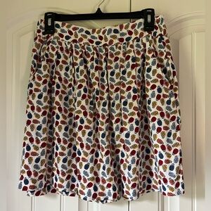🌟WORN ONCE🌟 Loft Pineapple Skirt